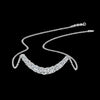 Curved Necklace Dainty Moissanite Diamond Elegant Women’s Jewelry