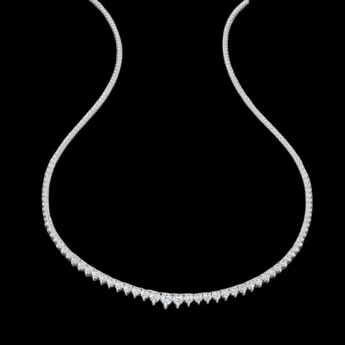 Necklace Luxury Moissanite Tennis Bridal & Everyday Diamond Jewelry