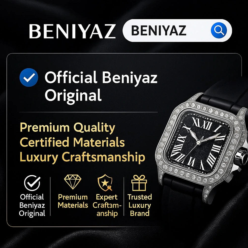 Luxury VVS Moissanite Diamond Watch for Men – Automatic Skeleton Wrist watch with Fully Paved Stones, Rose Gold & Black Finish, Baguette Hour Markers, Waterproof Premium Gift Timepiece, Handcrafted Jewelry